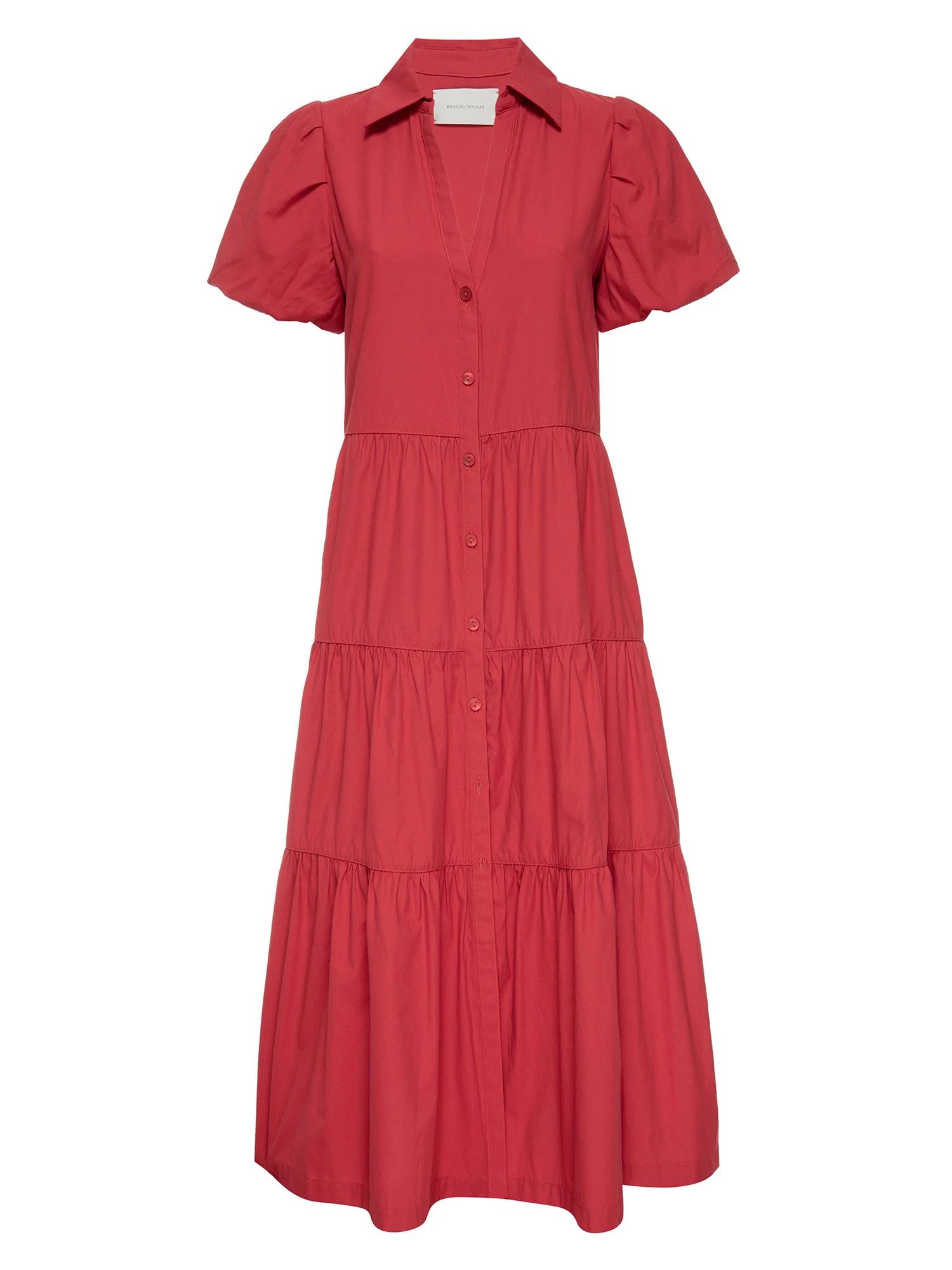 Women's Havana Dress in Red | Brochu Walker