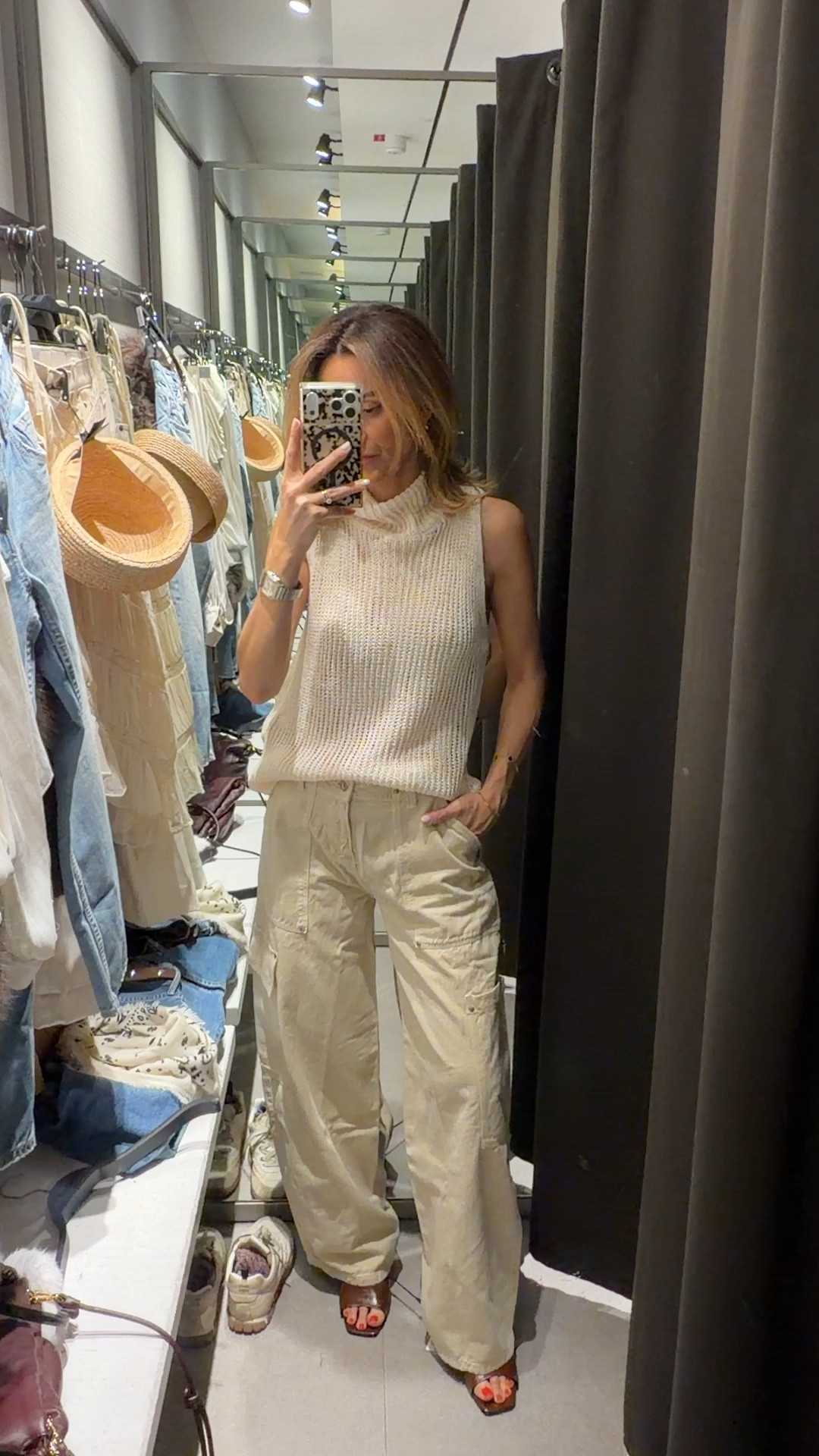 I added this little tank and these pants to my spring closet! So easy and so good


#LTKdayinmylife #LTKootd #LTKOver40