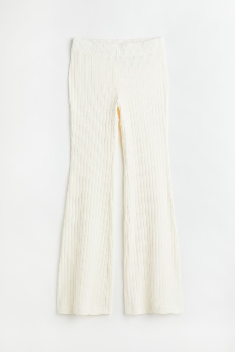 Ribbed Jersey Pants | H&M (US)