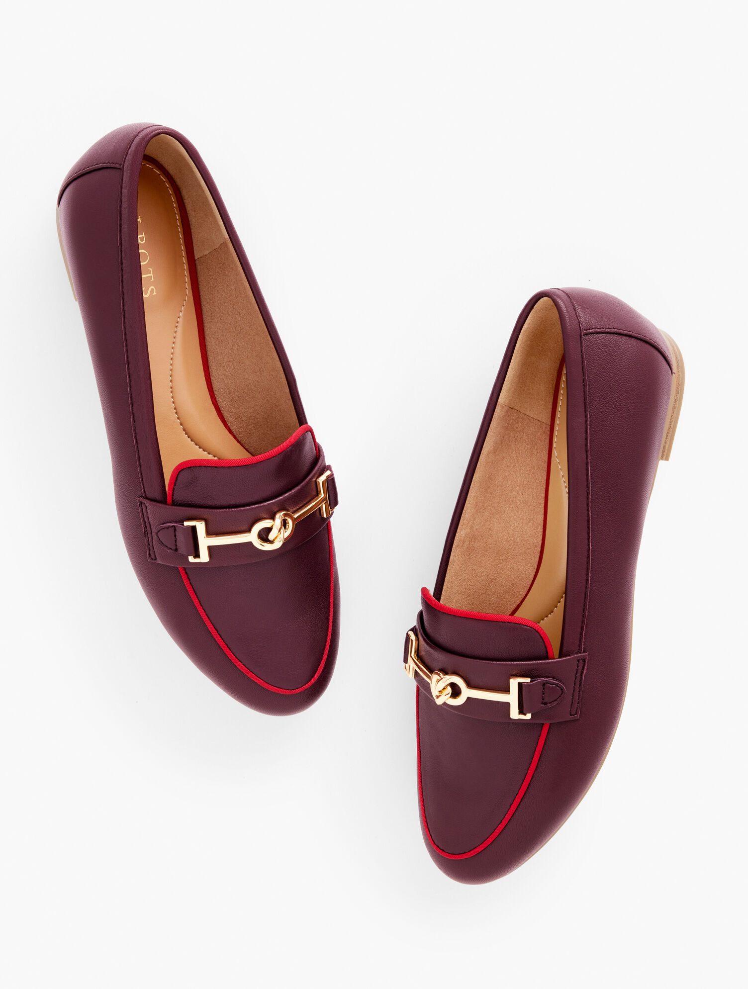 Ryan Bit Soft Nappa Leather Loafers | Talbots