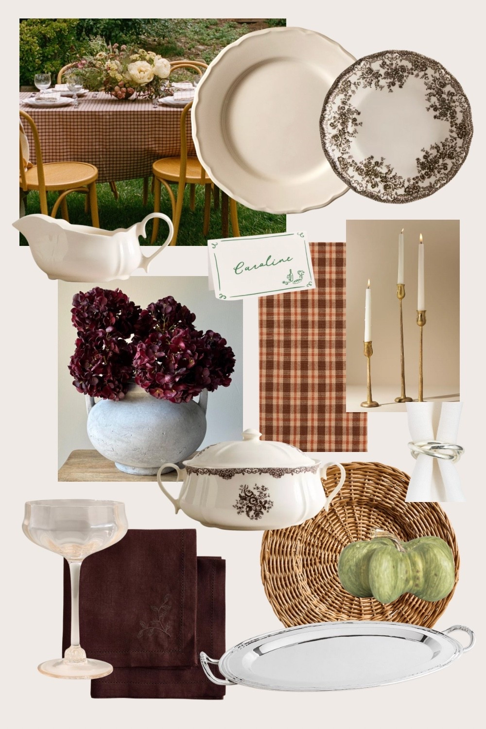 Thanksgiving Tablescape Inspo 


#falltablescape #tablestyling #tabledecor #thanksgivingmoodboard #ltkholiday #tablescape #thanksgivjng 