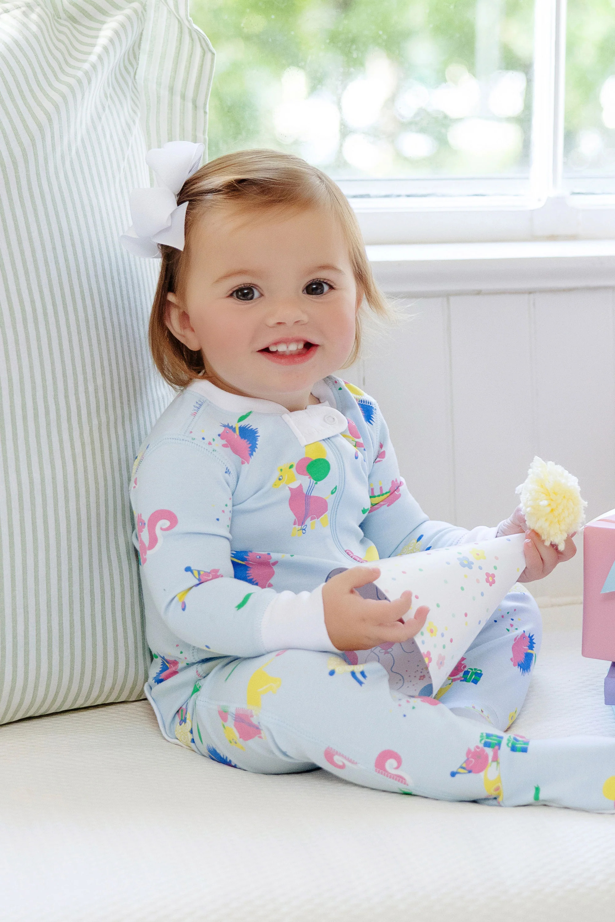 Knox's Night Night (Unisex) - Party on Party Animal with Worth Avenue White | The Beaufort Bonnet Company