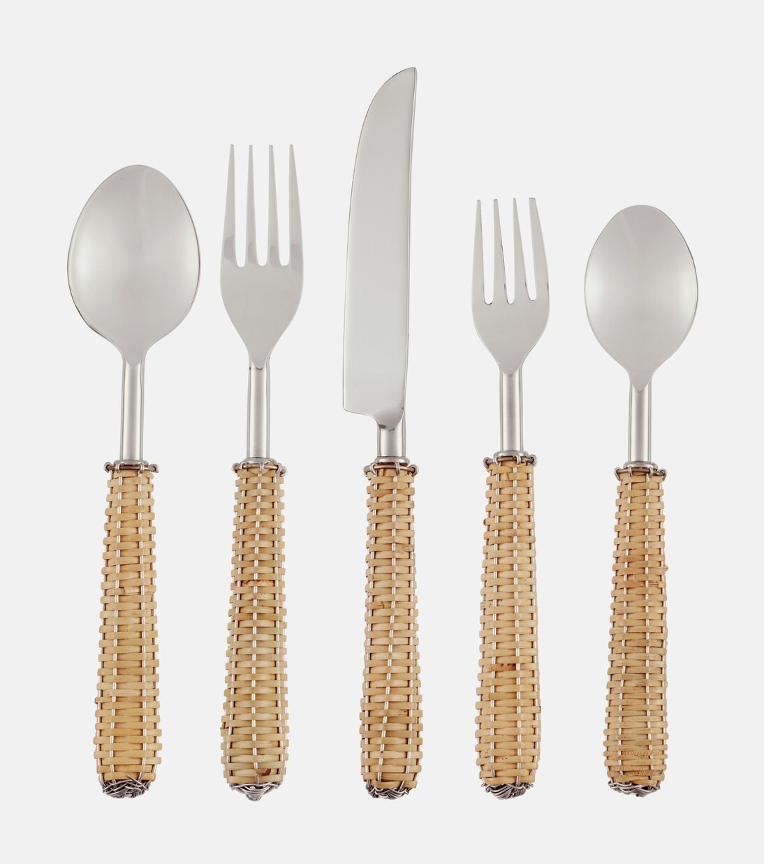 Rattan flatware set | Mytheresa (INTL)