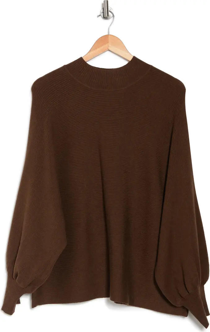 Mock Neck Balloon Sleeve Sweater | Nordstrom Rack