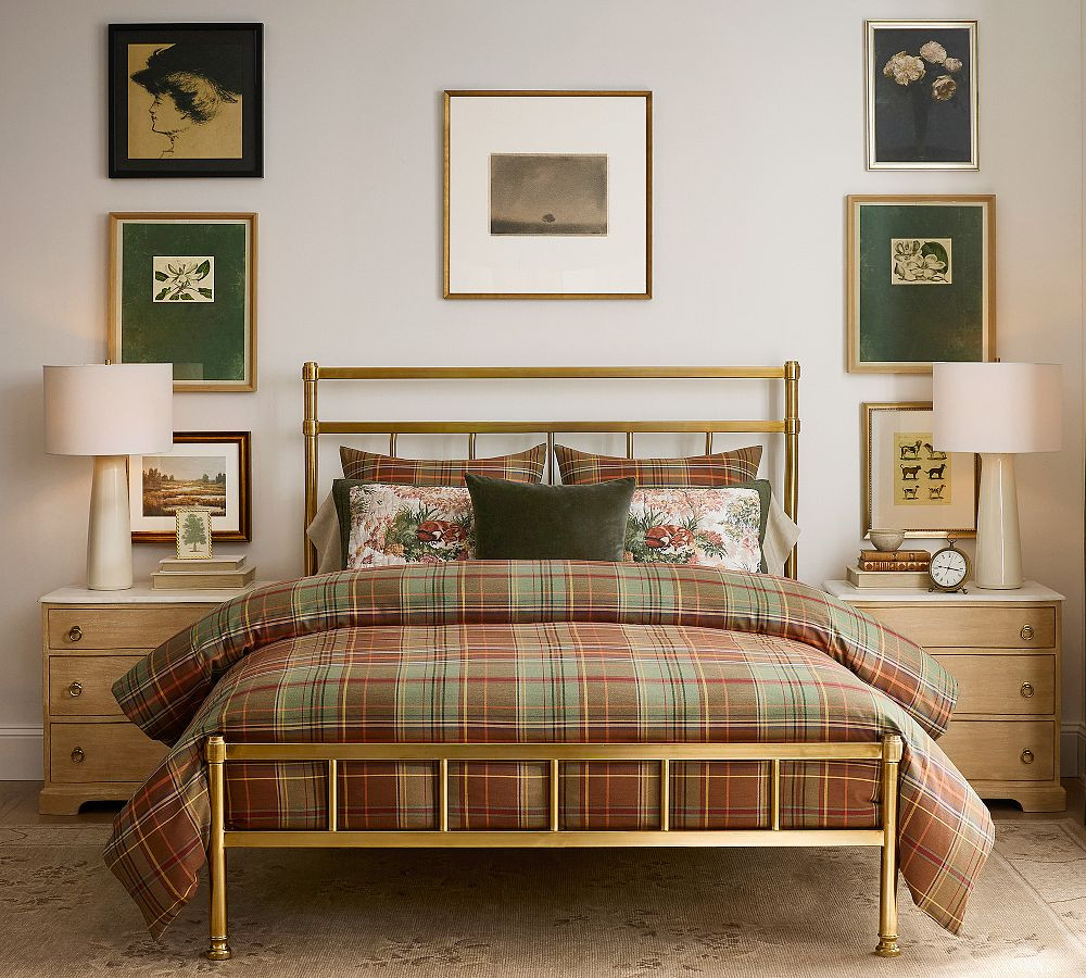 Woodrow Plaid Duvet Cover | Pottery Barn (US)