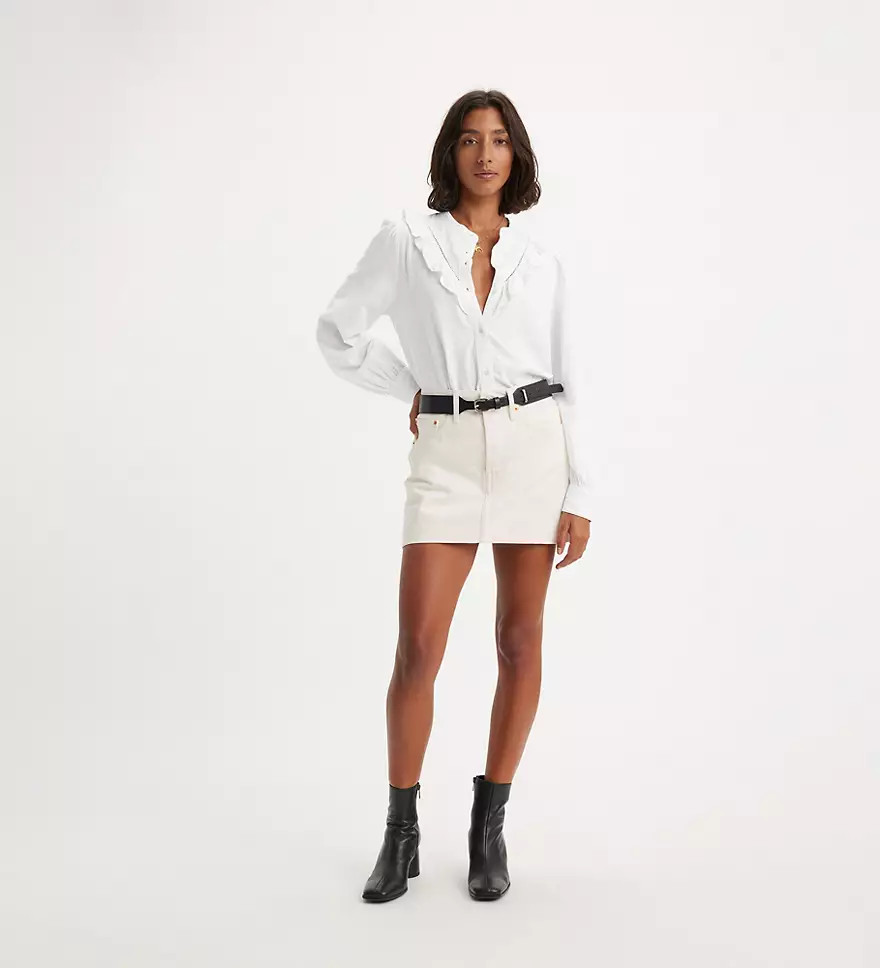 Icon Skirt - White | Levi's® US | LEVI'S (US)