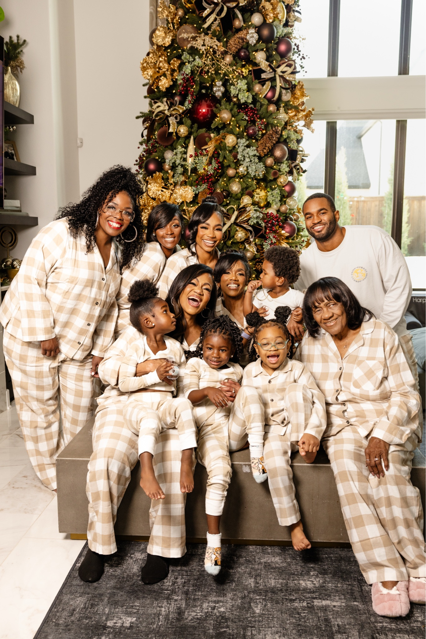 The perfect neutral tone holiday PJs