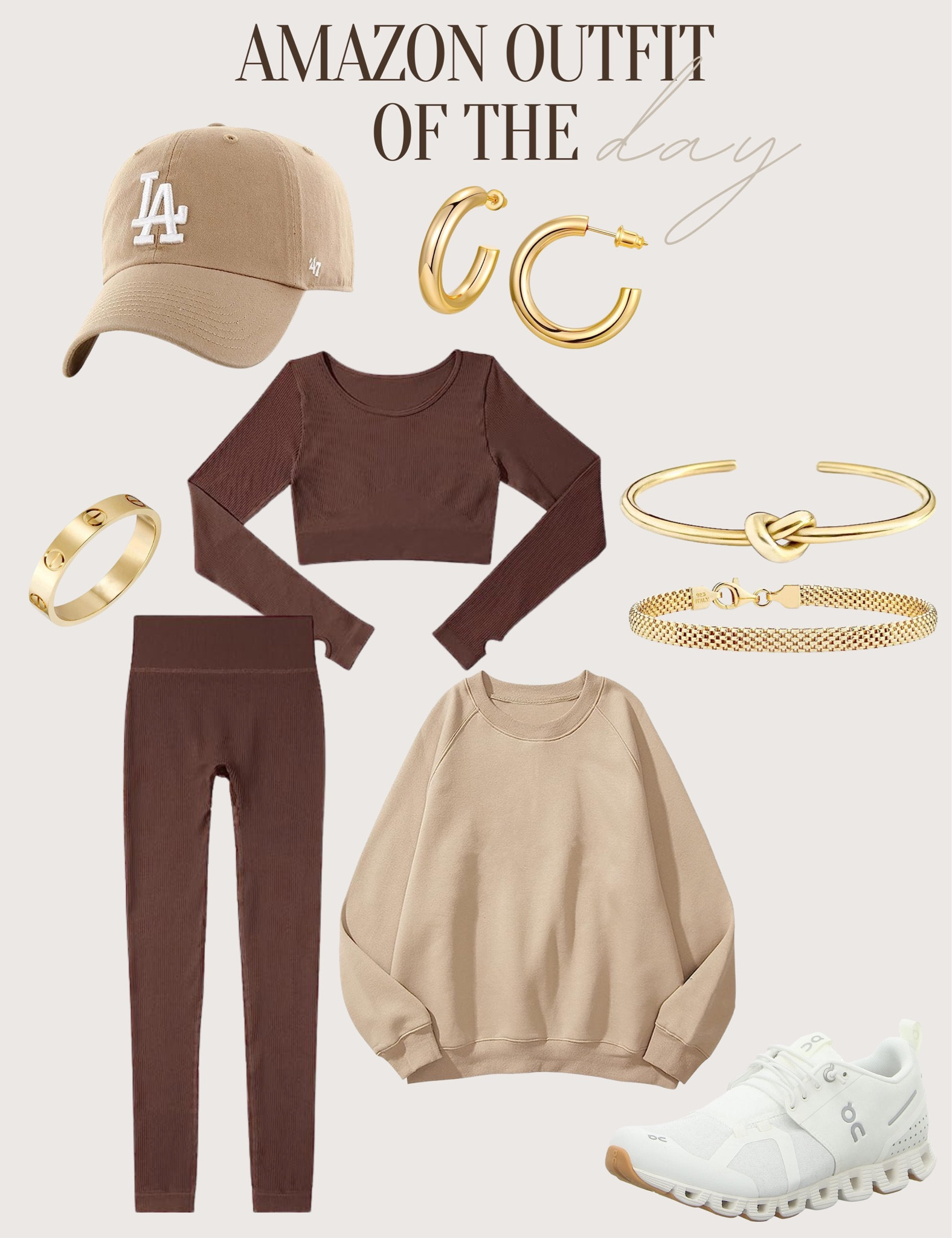 ootd | outfit of the day | neutral lord | comfy casual ootd | altheisure ootd | minimal ootd | minimal wardrobe | matching sets | workout sets | amazon finds | amazon aesthetic 

#LTKstyletip #LTKfit #LTKSale