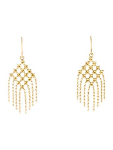 Tiffany & Co. 18K Fringe Bead Drop Earrings | The Real Real, Inc.