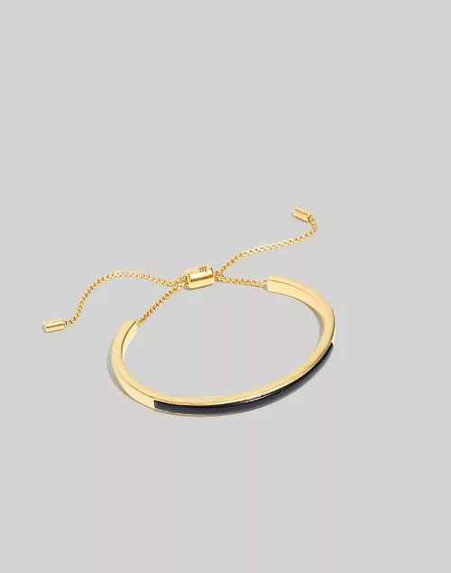 Darkstone Slim Cuff Bracelet | Madewell