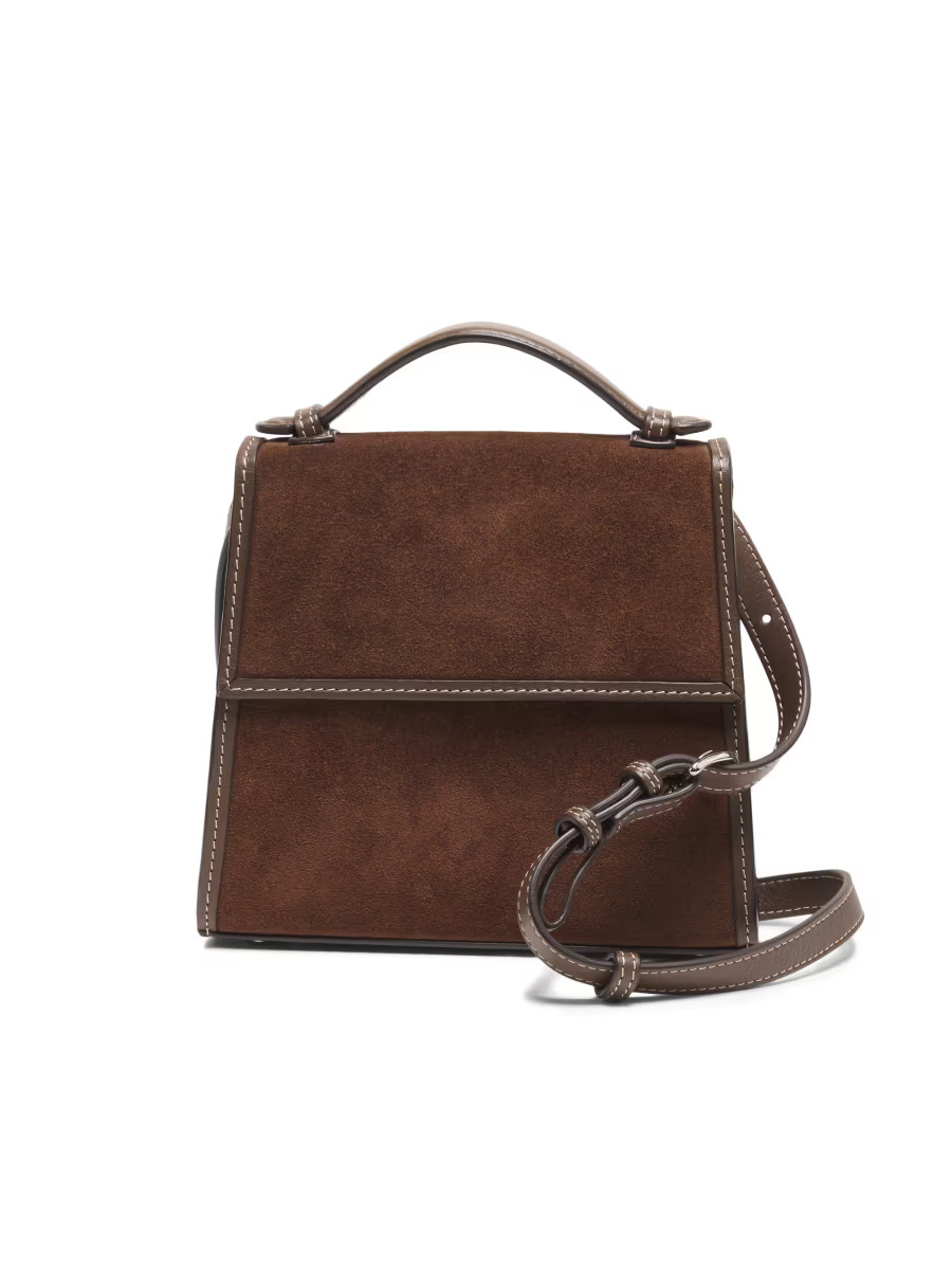 Small Suede Top Handle Bag | Saks Fifth Avenue
