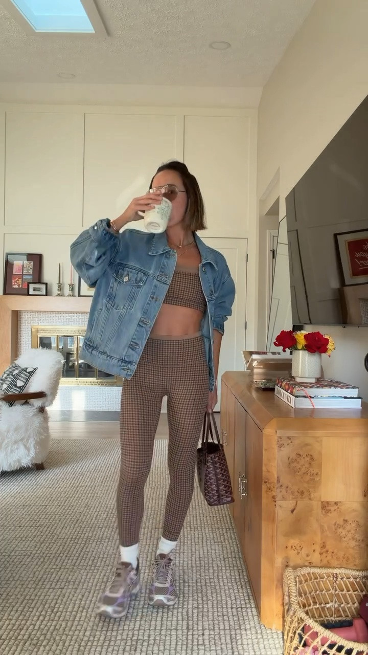 Wore to pilates! XS in workout set and S/M Parke jacket

#LTKdayinmylife #LTKgrwm #LTKootd
