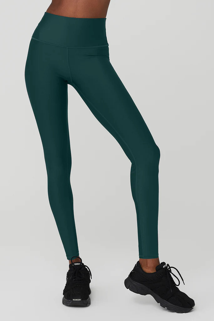 High-Waist Airlift Legging - Midnight Green | Alo Yoga (US)