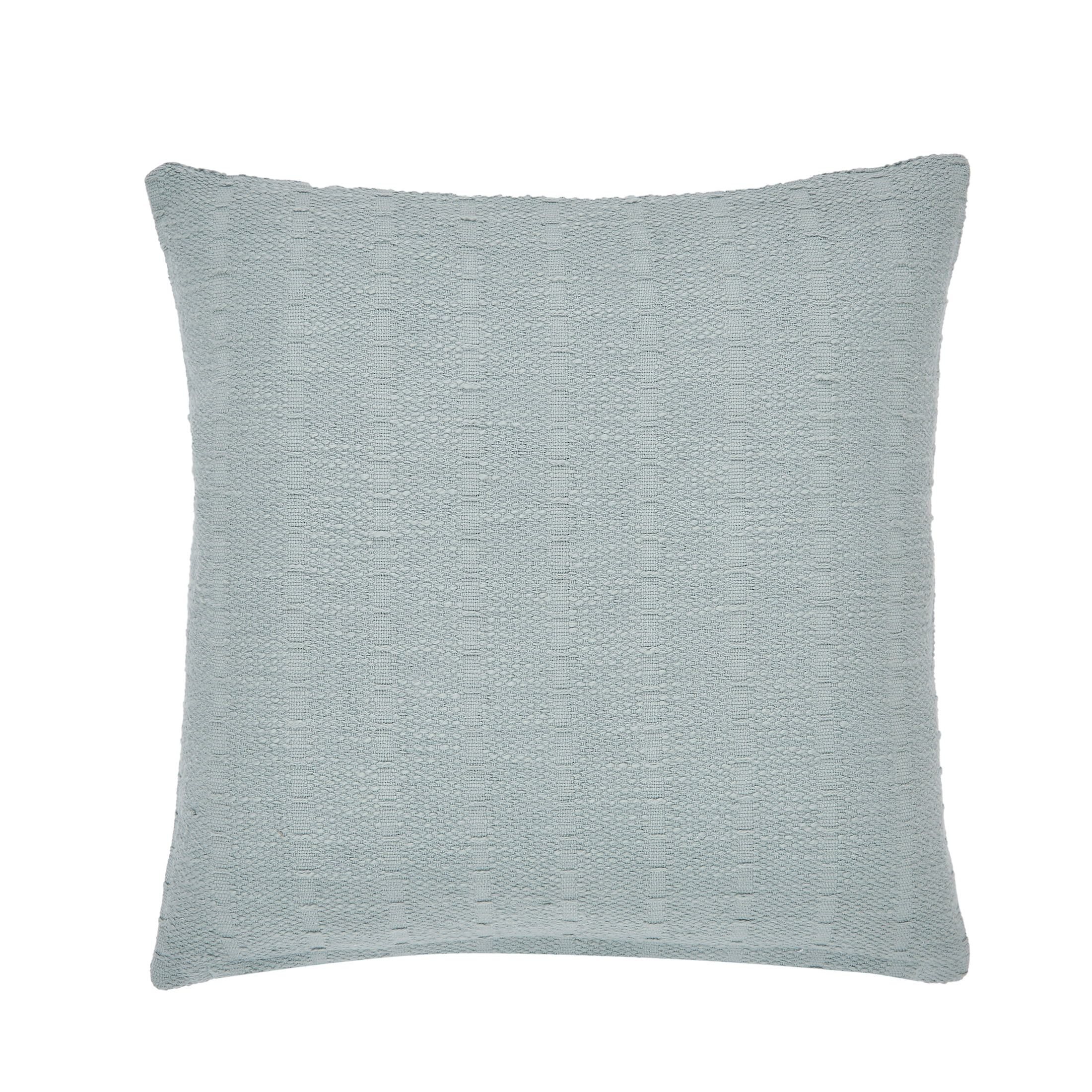 Better Homes & Gardens 20" x 20" Green Textured Novelty Yarn Cotton Decorative Pillow | Walmart (US)