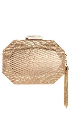olga berg Tilly Hotfix Clutch in Gold from Revolve.com | Revolve Clothing (Global)