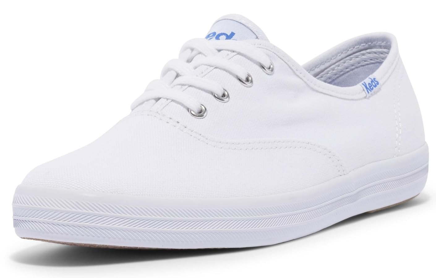 Keds Women's Champion Leather Lace Up Sneaker | Amazon (US)