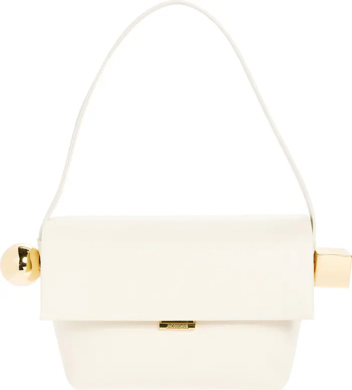 Jacquemus Le Rond Carré Leather Shoulder Bag | Nordstrom | Nordstrom