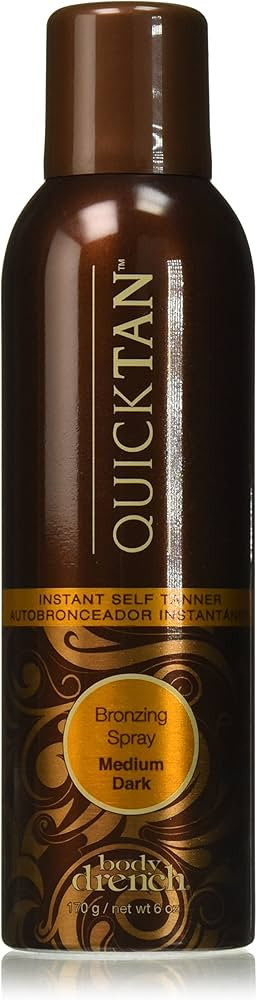 Body Drench Quick Tan Instant Self Tanning Spray, Medium Dark, 6 oz (Pack of 3) | Amazon (US)