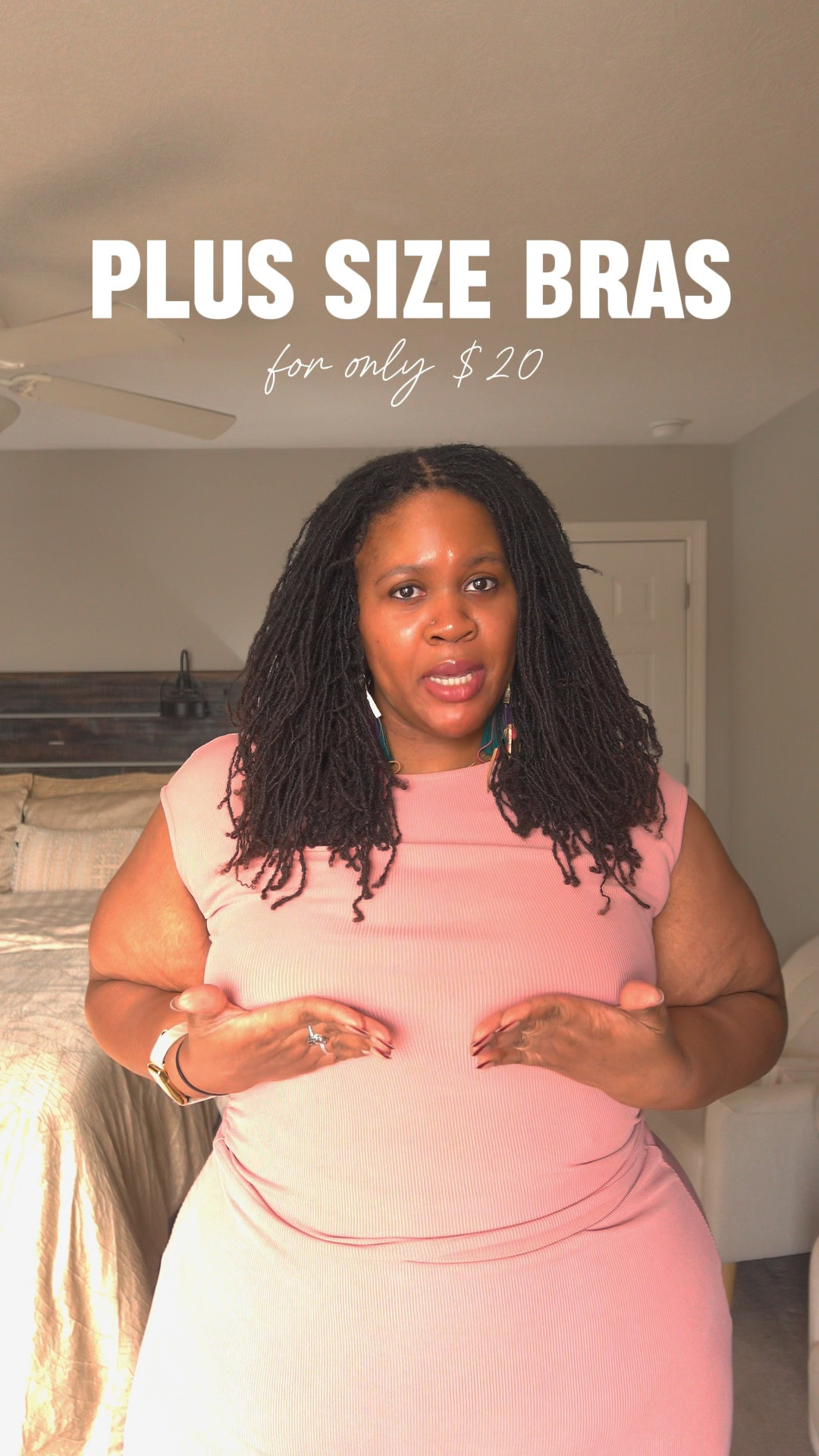 Plus size bras for $20??? FINALLY!! We deserve affordable basics too. I’m wearing the bra in a 3X and my busts are typically a 42DD. 

The matching soft pink set is in an XXL(14), and I’m normally a size 22. It has great stretch, and the ribbed material is really soft.

I’m wearing the black shapewear shorts in a 3XL. 

The nude pumps are from ALLY Shoes in a 12D. These are the most comfortable heels I own and they actually improve your feet the longer you wear them. Use my code “ELLIE40” for $40 off your first purchase! 

#LTKPlusSize #LTKWorkwear #LTKSaleAlert