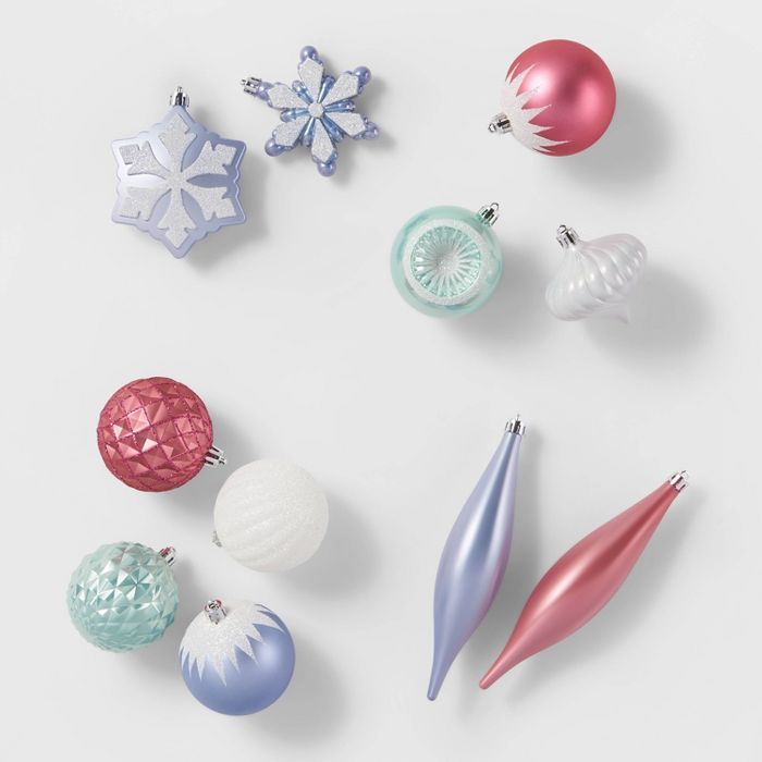 40ct Snow Day Parade Christmas Ornament Set - Wondershop™ | Target