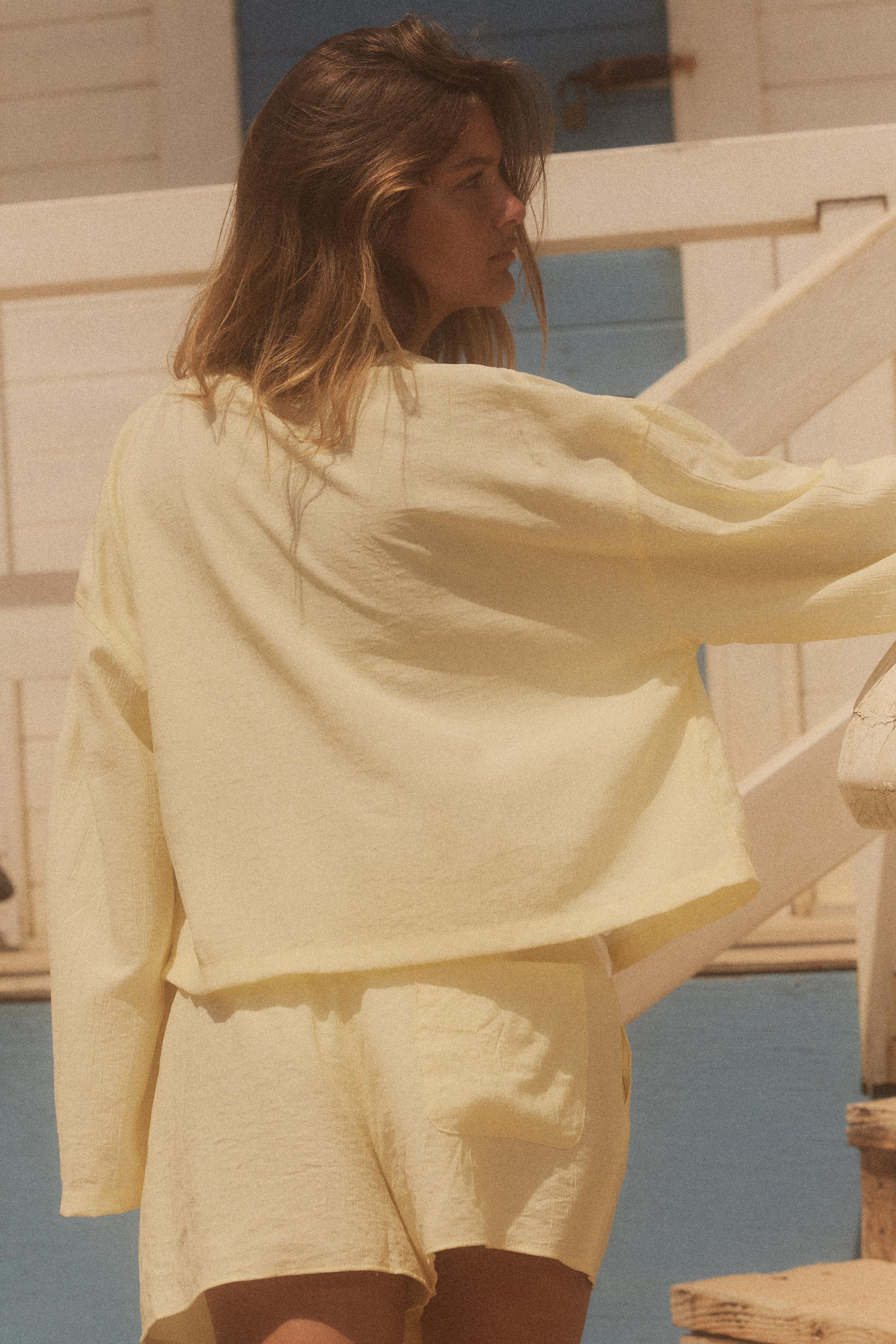 KIMONO IM KNITTERLOOK | Zara DE