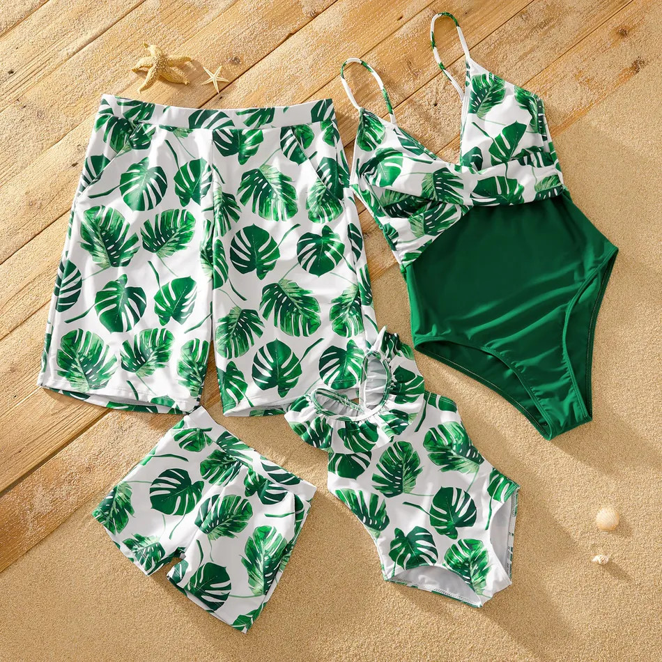 Banana Leaf Matching Swimsuits | PatPat