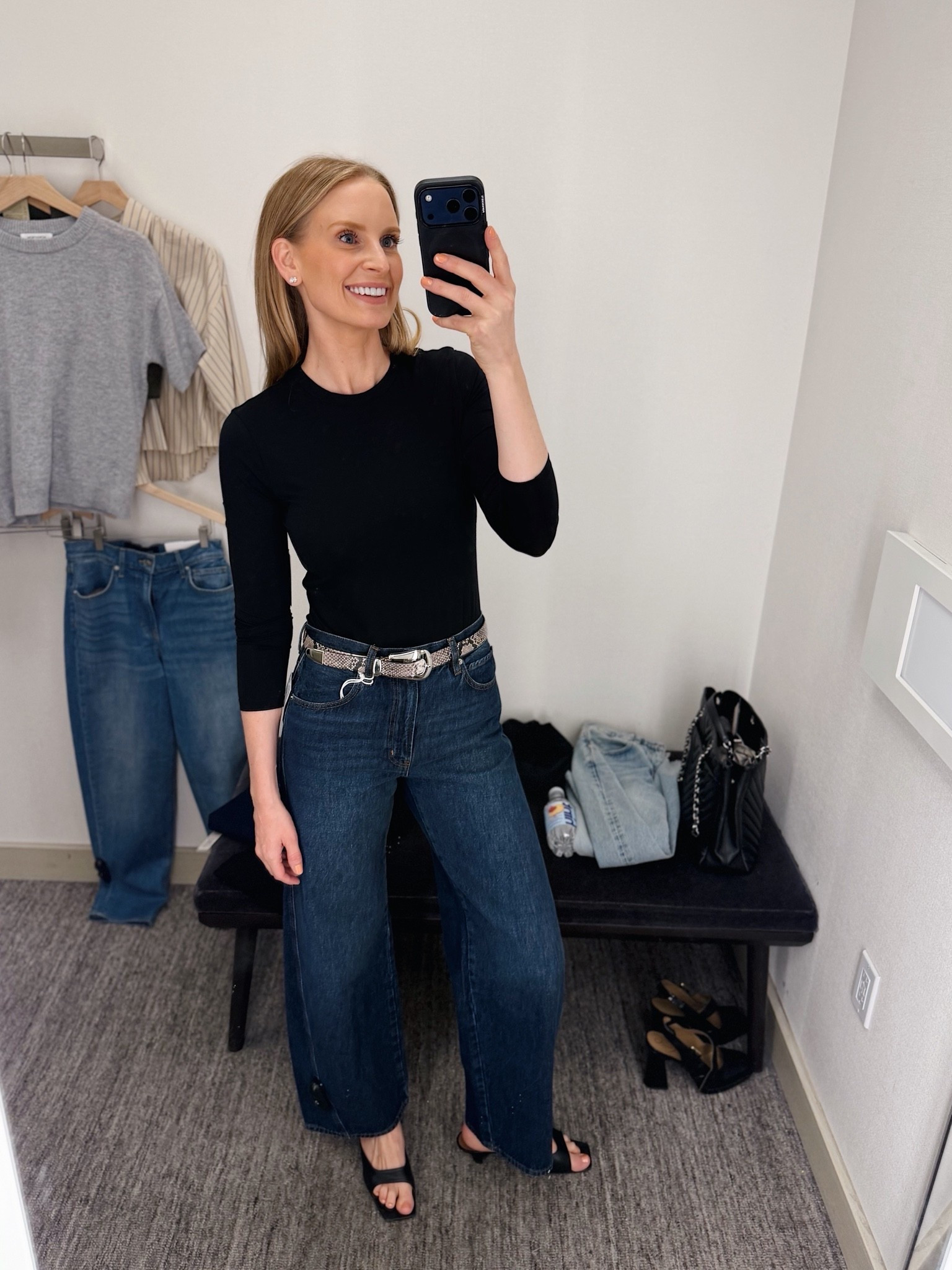 Such a comfy long sleeve tee! Perfect for layering this fall/winter. I’m in the small! Wearing a 25 in the jeans. #nsale #nordstrom #anniversarysale

#LTKSaleAlert