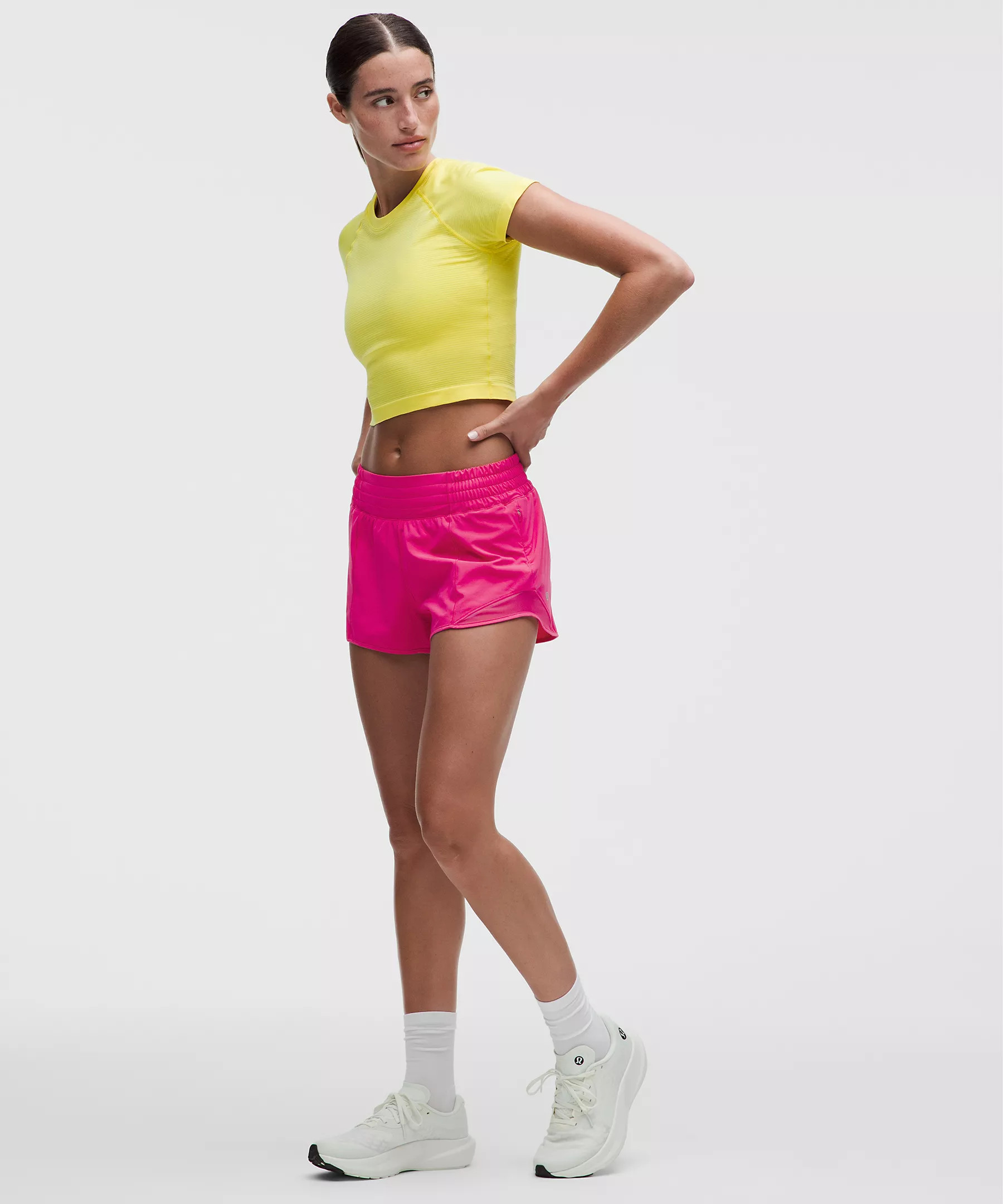 Hotty Hot High-Rise Lined Short 2.5" | Lululemon (US)