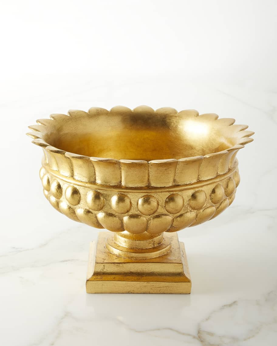 Old World Design Gold Leaf Pompeii Bowl | Neiman Marcus
