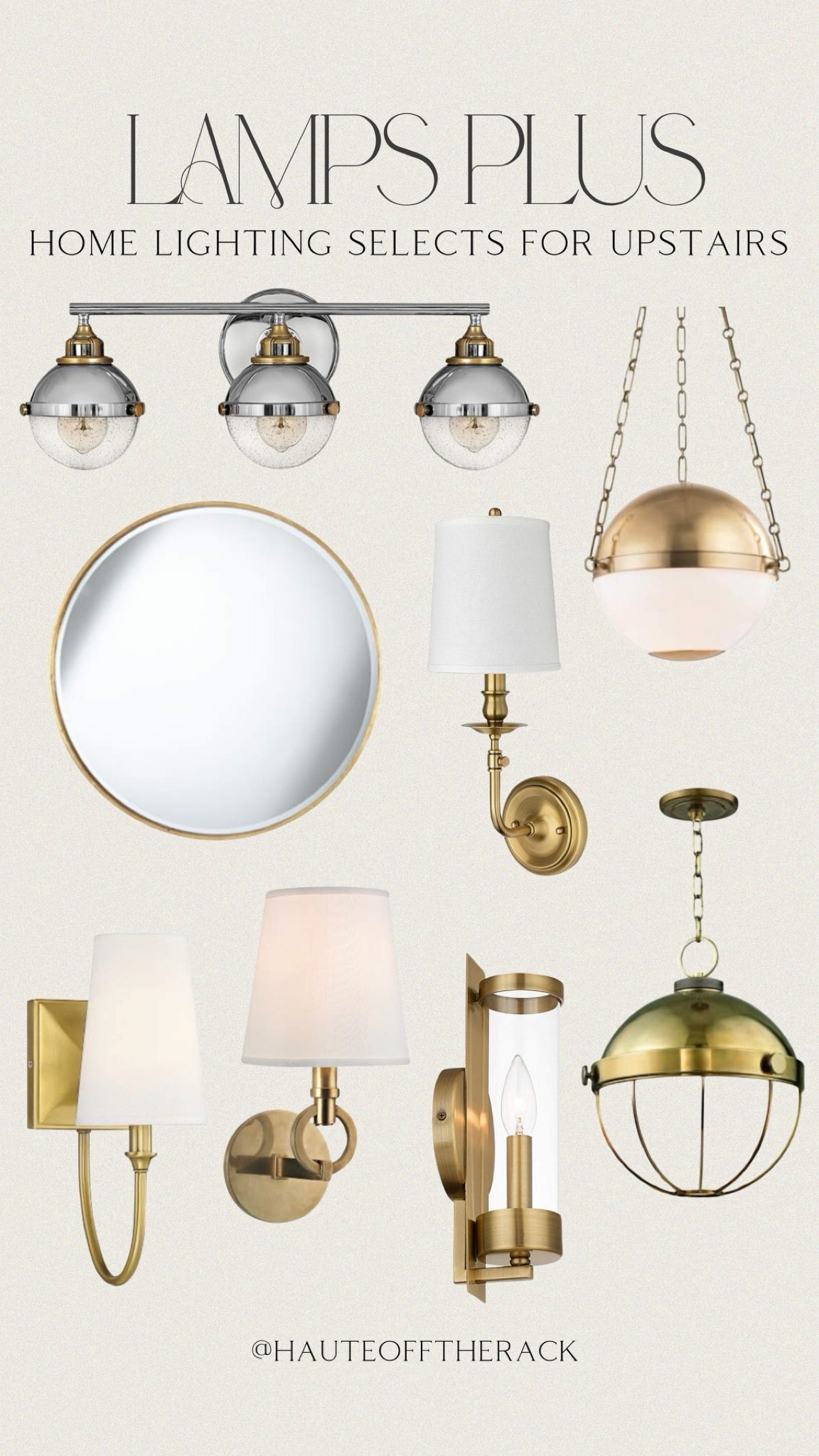 Loving all of these lighting options from @lampsplus for our shots did! We love brass and mixed metals for the boys’s bathrooms. #lampspplus #lighting #homedecor #lights 

#LTKHome