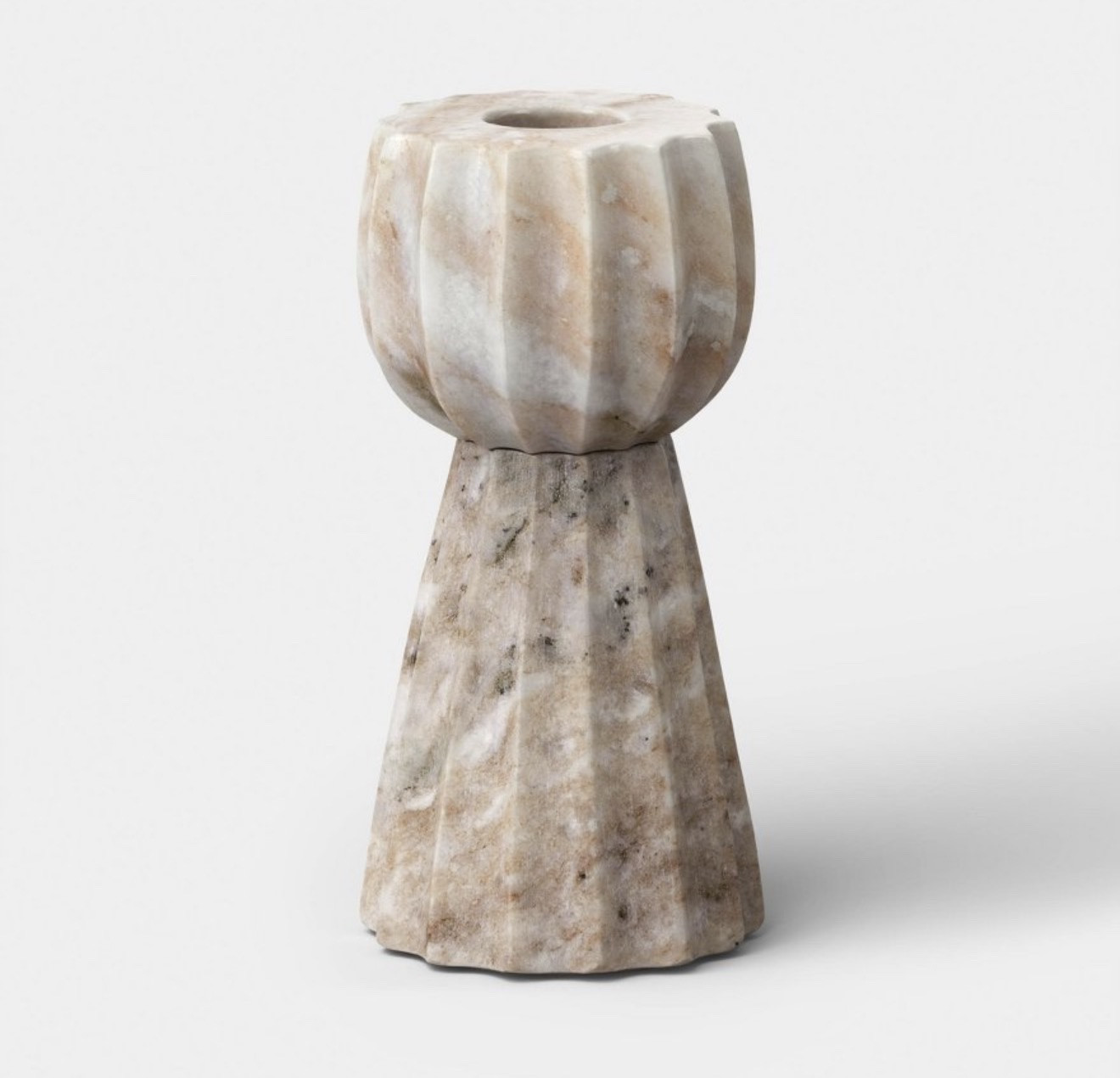Sculptural accents are having a moment 🤍 This stone candle holder adds just the right amount of organic texture.

#LTKHome