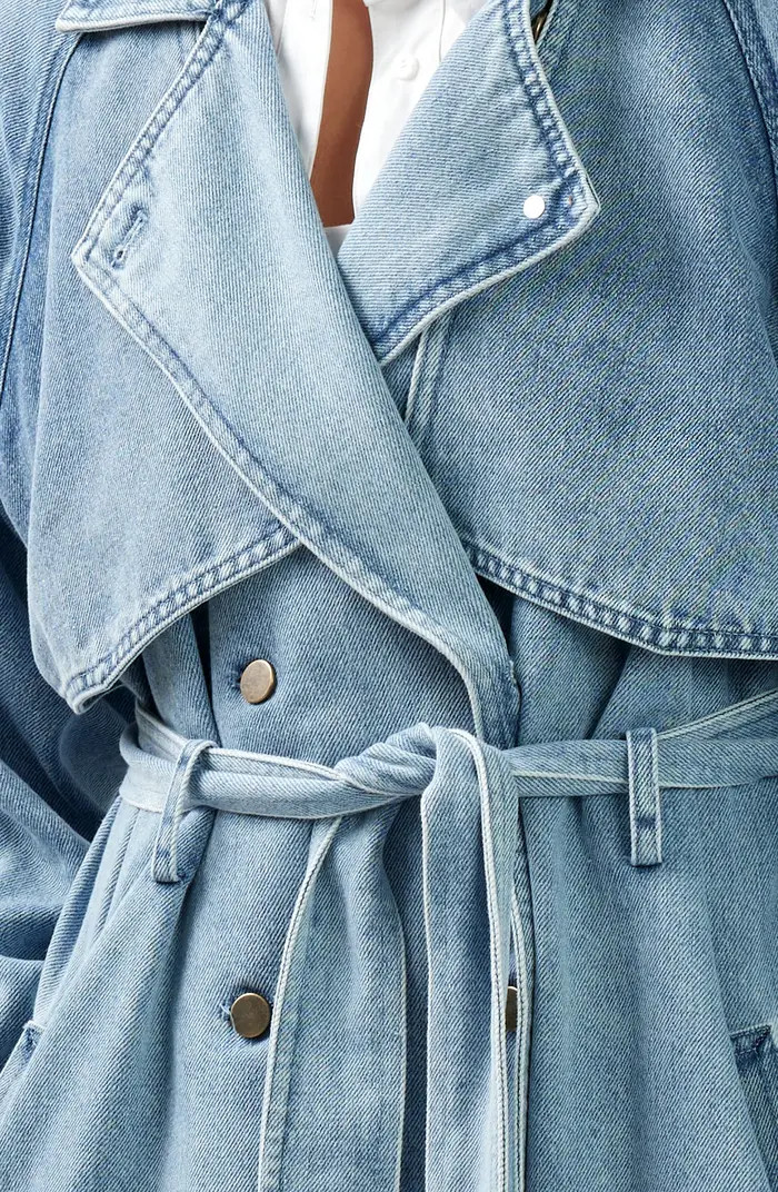 Belle & Bloom Wild Skies Denim Trench Coat | Nordstromrack | Nordstrom Rack