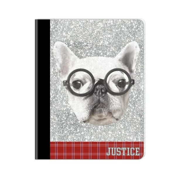 Justice French Bulldog Wide-Ruled Composition Book and Spiral Notebook | Walmart (US)