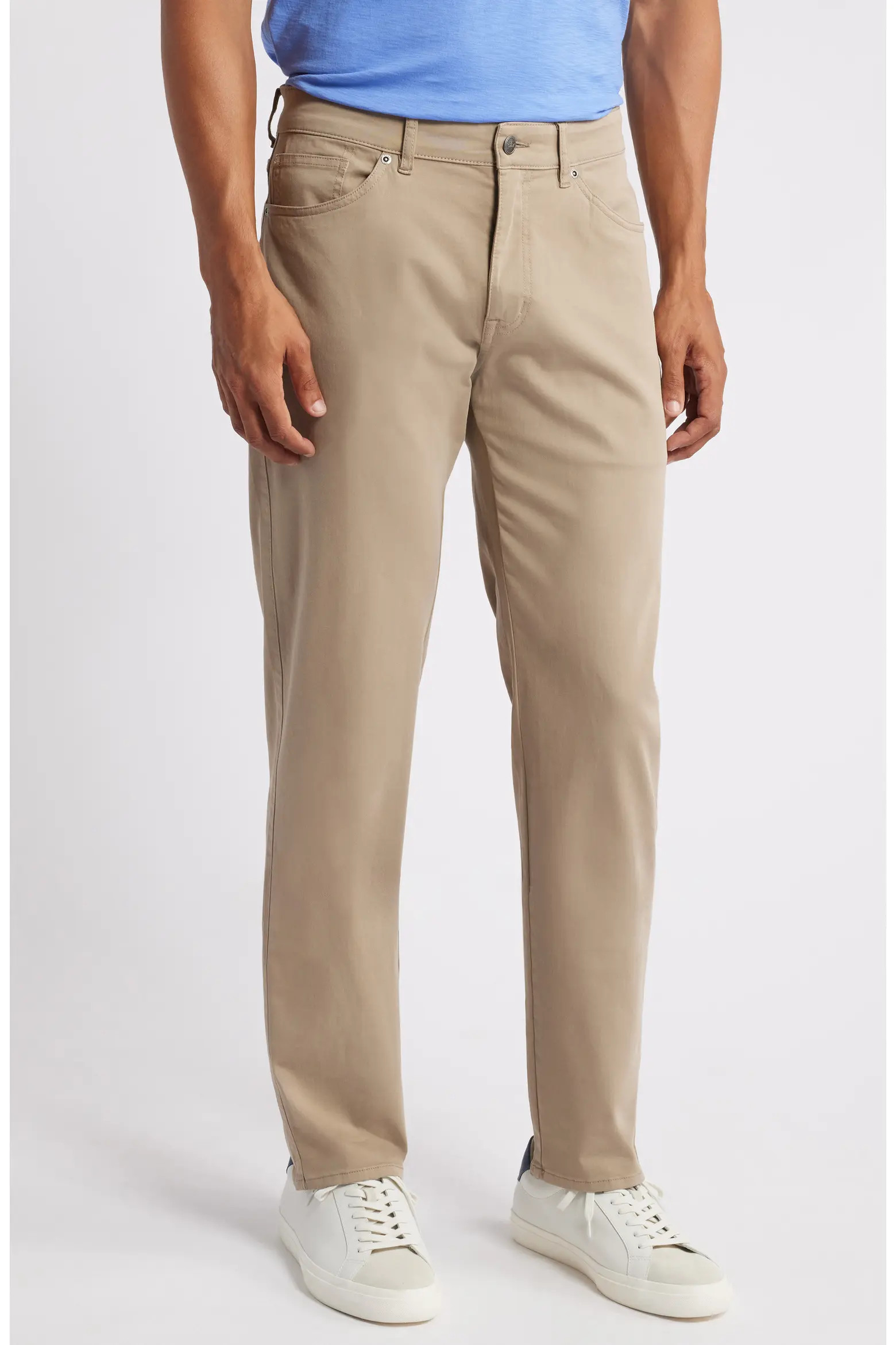 Signature Stretch Sateen Pants (Men) | Nordstrom | Nordstrom