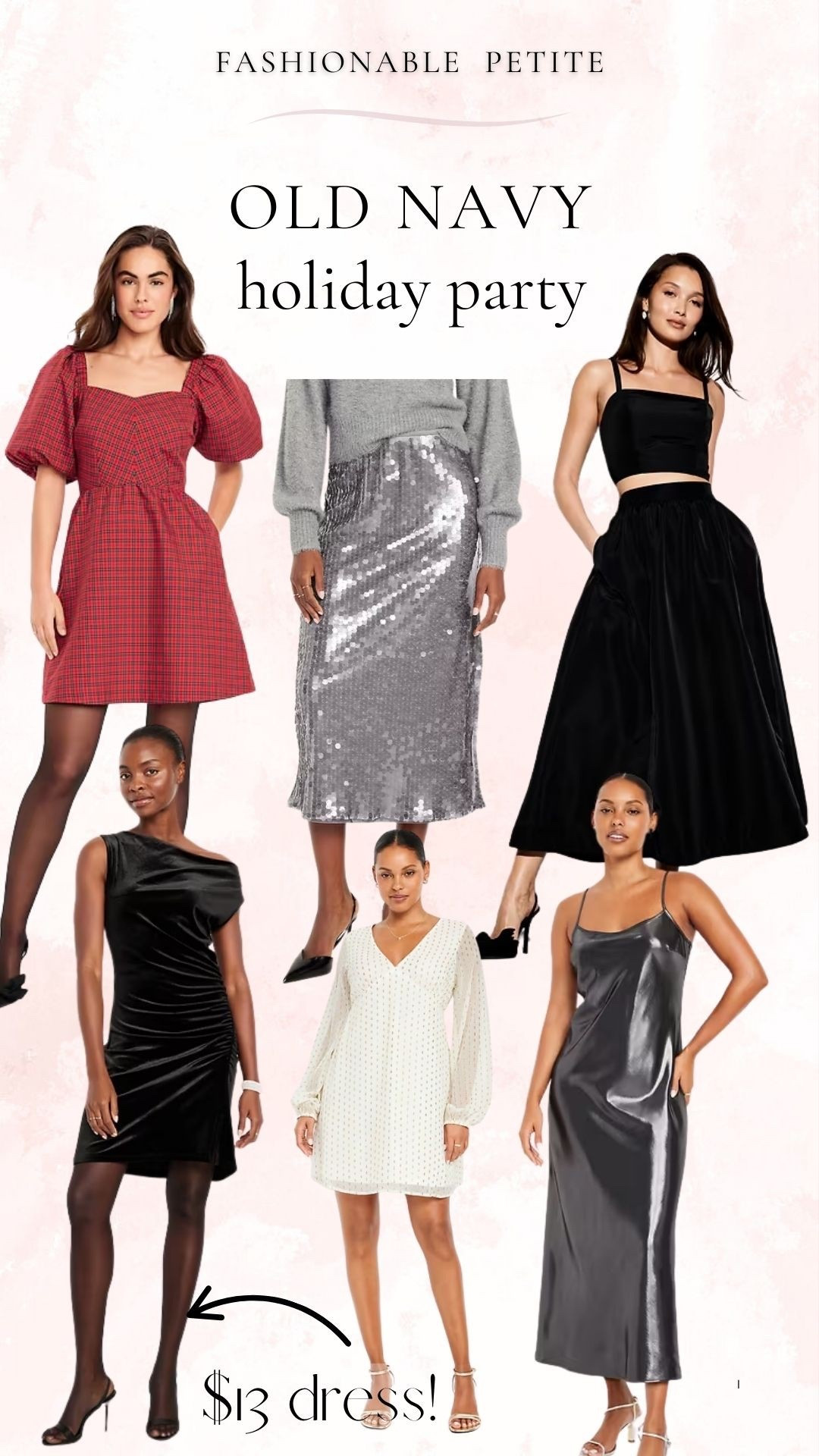 Holiday party looks on sale for $25 or less! 

Black Friday? Holiday party, Christmas party, sequins? Holiday dress, old navy 

#LTKHoliday #LTKSaleAlert #LTKCyberWeek