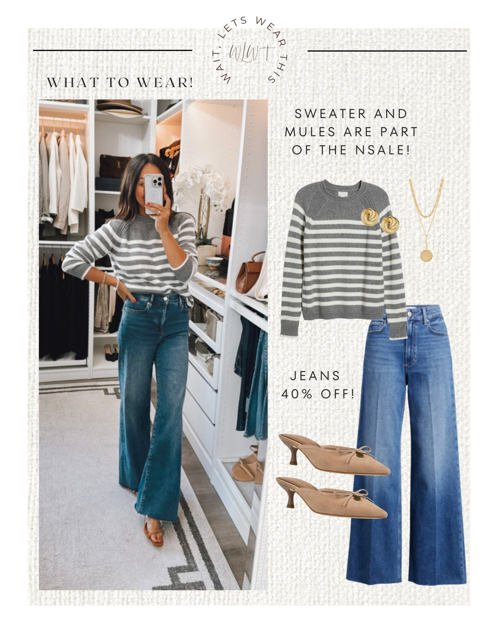 Jeans 40% off! Fit TTS

#LTKSaleAlert #LTKStyleTip