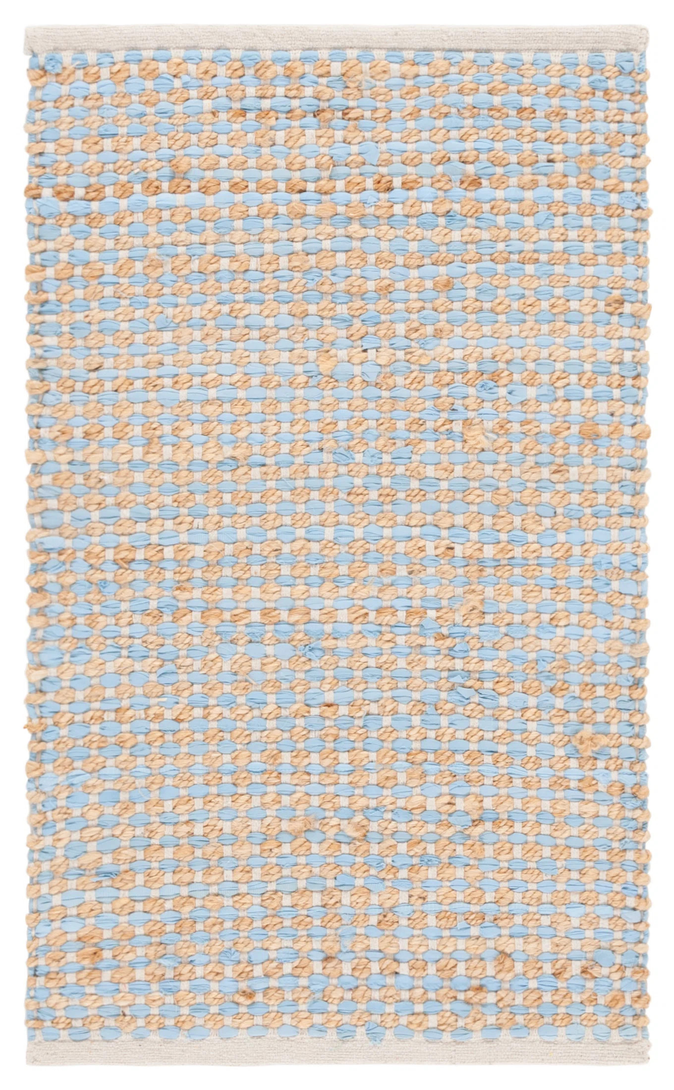 Cape Cod Hand Loomed Cotton;Jute/Sisal Solid Color Rug | Wayfair North America