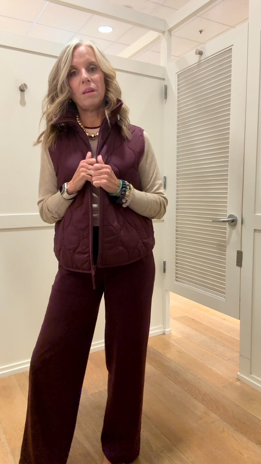 55% off plus FREE shipping today. Wearing XS in everything. I’d size up to small in pants

#LTKootd #LTKgrwm #LTKSaleAlert