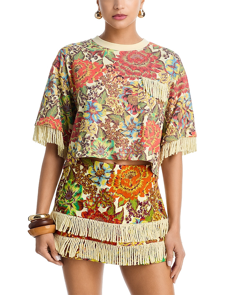 Alemais Lana Cropped Tee | Bloomingdale's (US)
