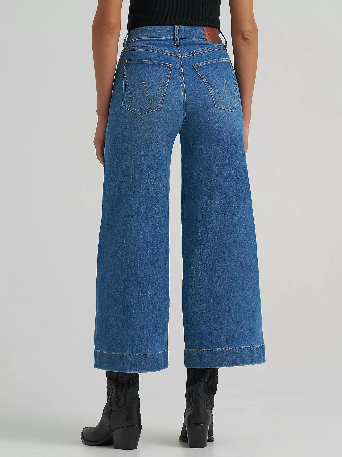 Women's Wrangler Bespoke Wide Leg Crop Jean | Wrangler