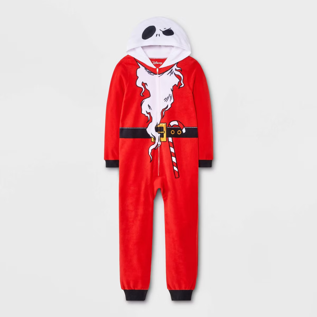 Boys' The Nightmare Before Christmas Jack Skellington Long Sleeve Union Suit - Red | Target