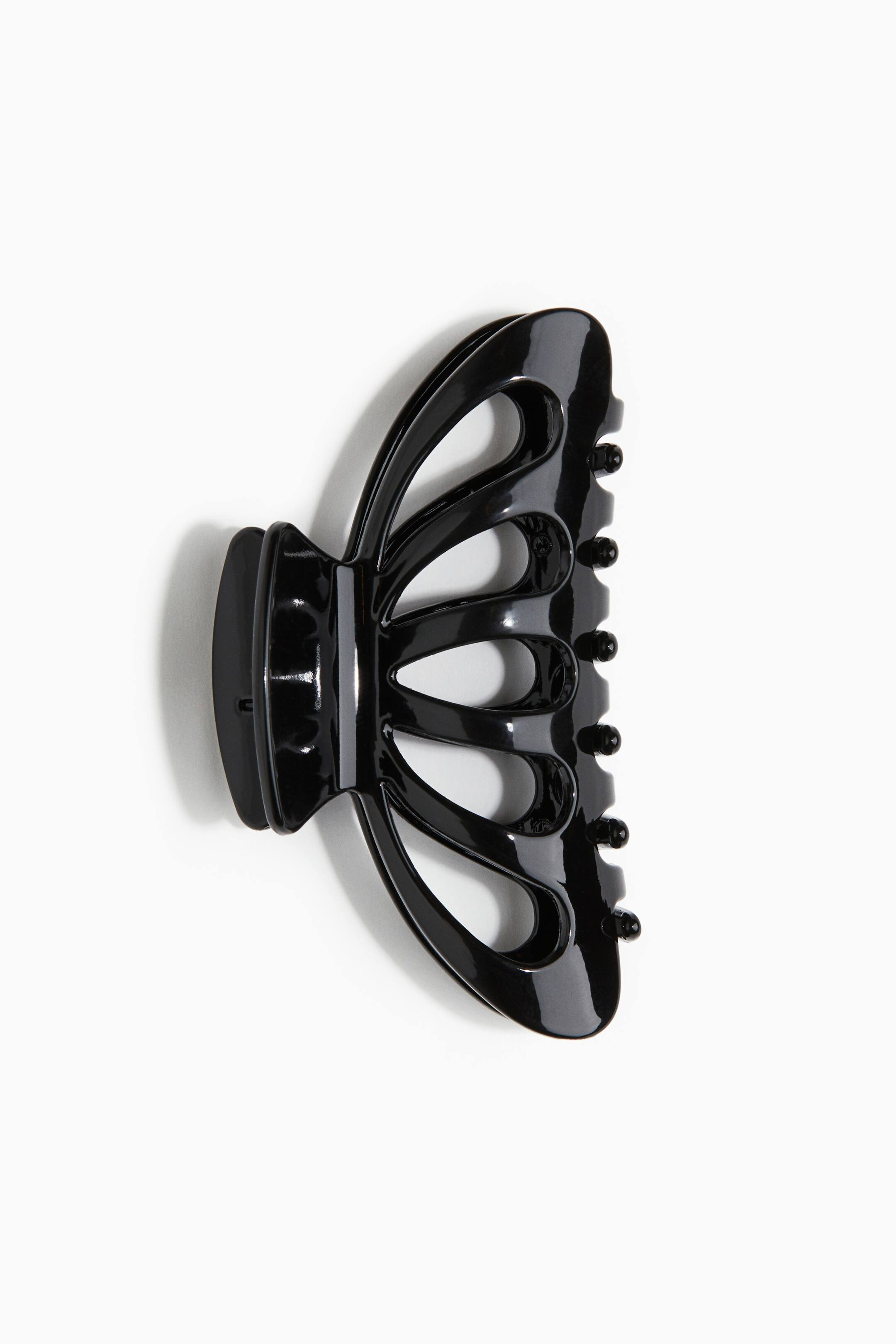 Plastic Hair Claw - Black - Ladies | H&M US | H&M (US + CA)