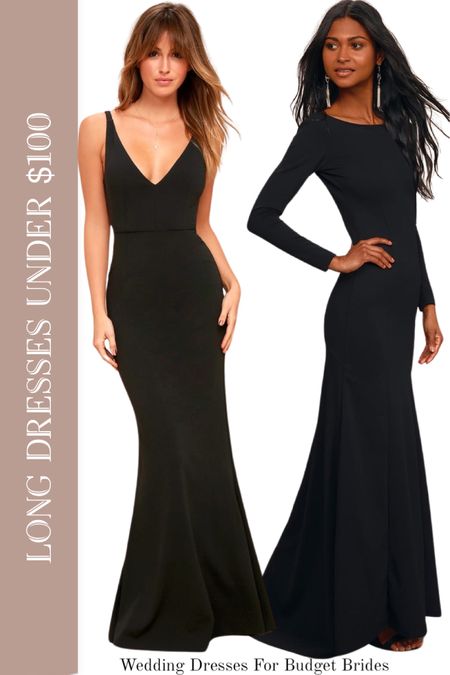 Long dresses under $100.

Black formal dress. Fall wedding guest dress. Event dress. Winter dresses. Wedding guest gown. Long wedding guest dresses. Formal gowns. Winter wedding guest dress. Black tie dress. Formal wear. Lulus wedding guest dress. Black tie gowns.

#LTKSeasonal #LTKwedding #LTKfindsunder100