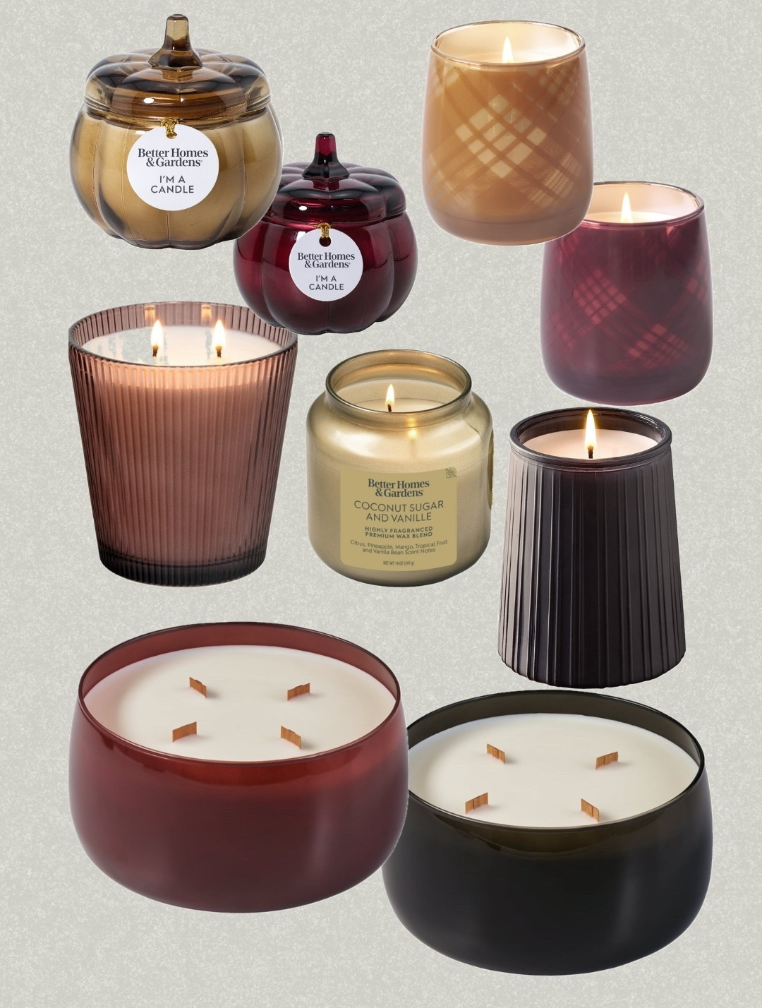 Walmart fall candle selection! Such designer vibes with costs as low as $5!

#LTKHome #LTKSaleAlert #LTKSeasonal
