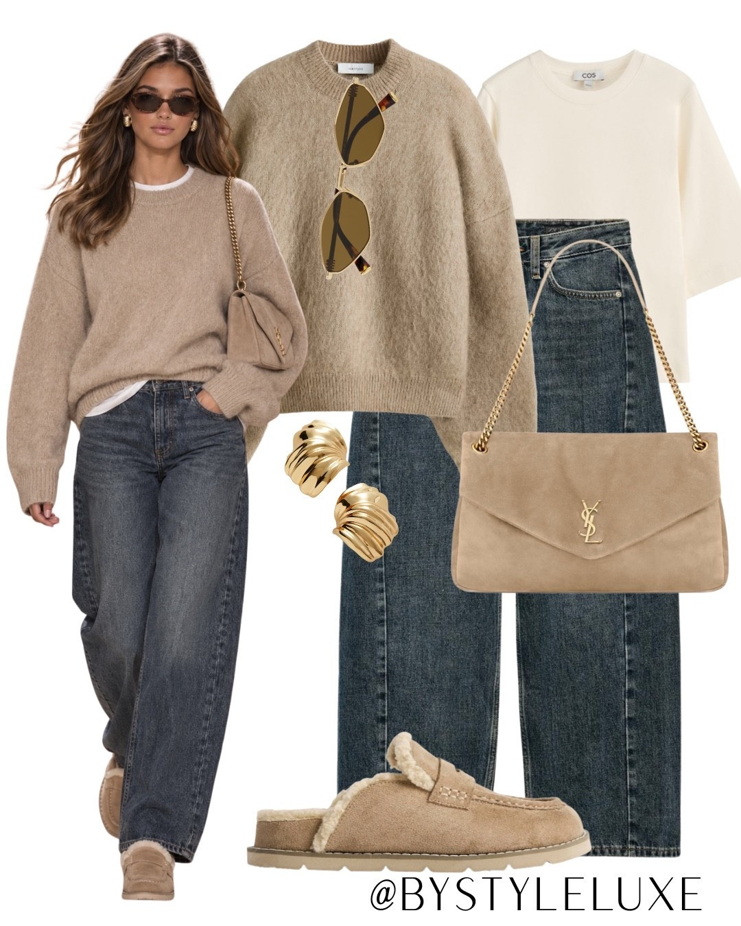 NEUTRAL OUTFITS - Effortless neutrals with jeans for autumn, love the cosy shearling mules 

#jeans #autumnoutfit #jumper

#LTKautumn #LTKjeans #LTKshoes