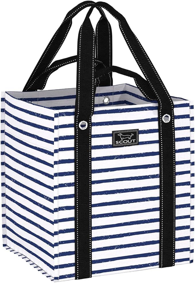 SCOUT Bagette Market Tote, Large Reusable Grocery Bag with Burst-Proof Bottom | Amazon (US)