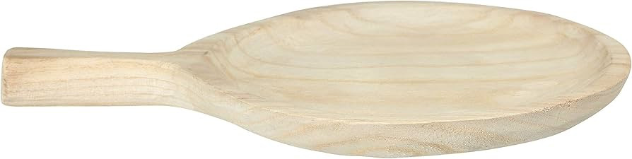 Bloomingville Natural Paulownia Wood Handle Tray | Amazon (US)