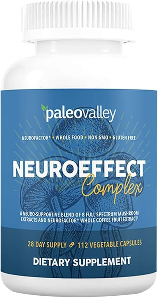 Paleovalley NeuroEffect - Neuro Mushroom Coffee Nutritional Supplement for Focus, Memory, and Ene... | Amazon (US)