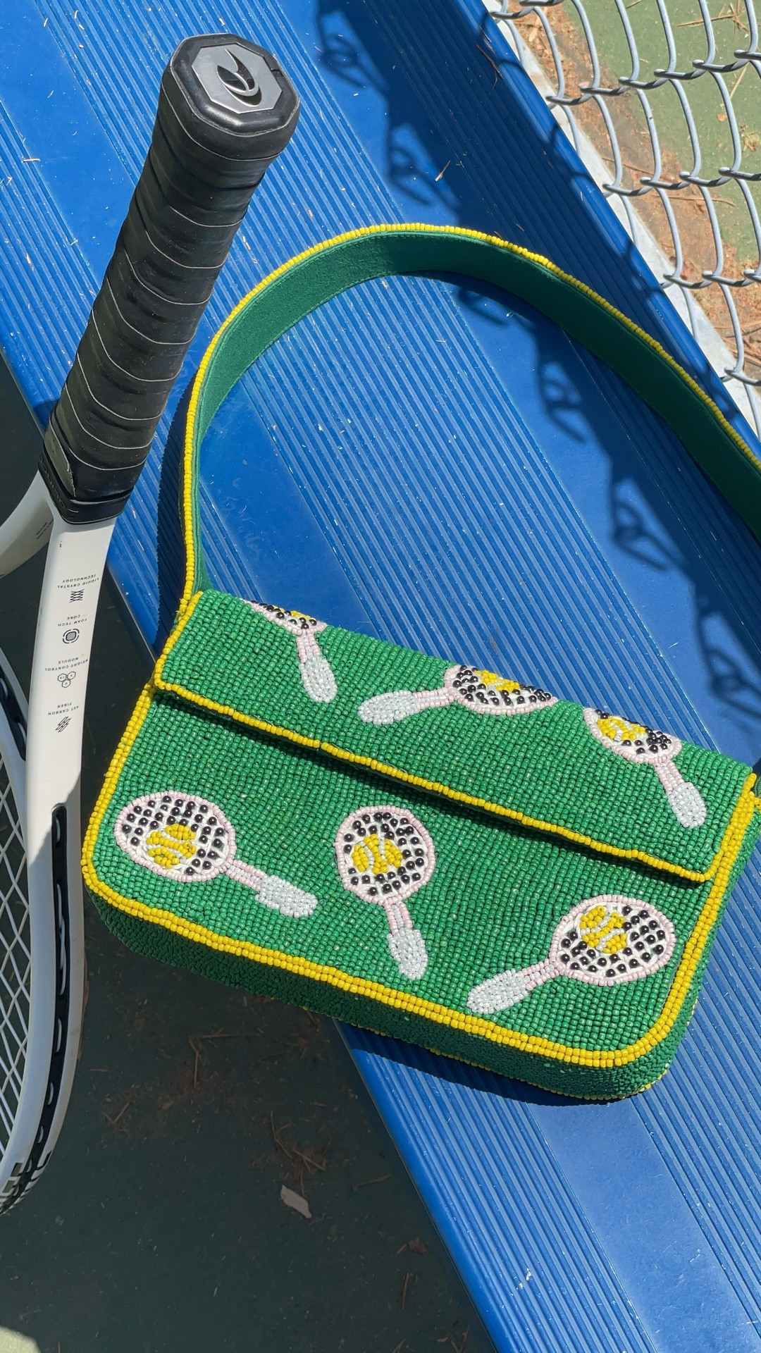 iconic tennis beaded bag 🎾

#LTKFindsUnder100 #LTKItBag #LTKSeasonal