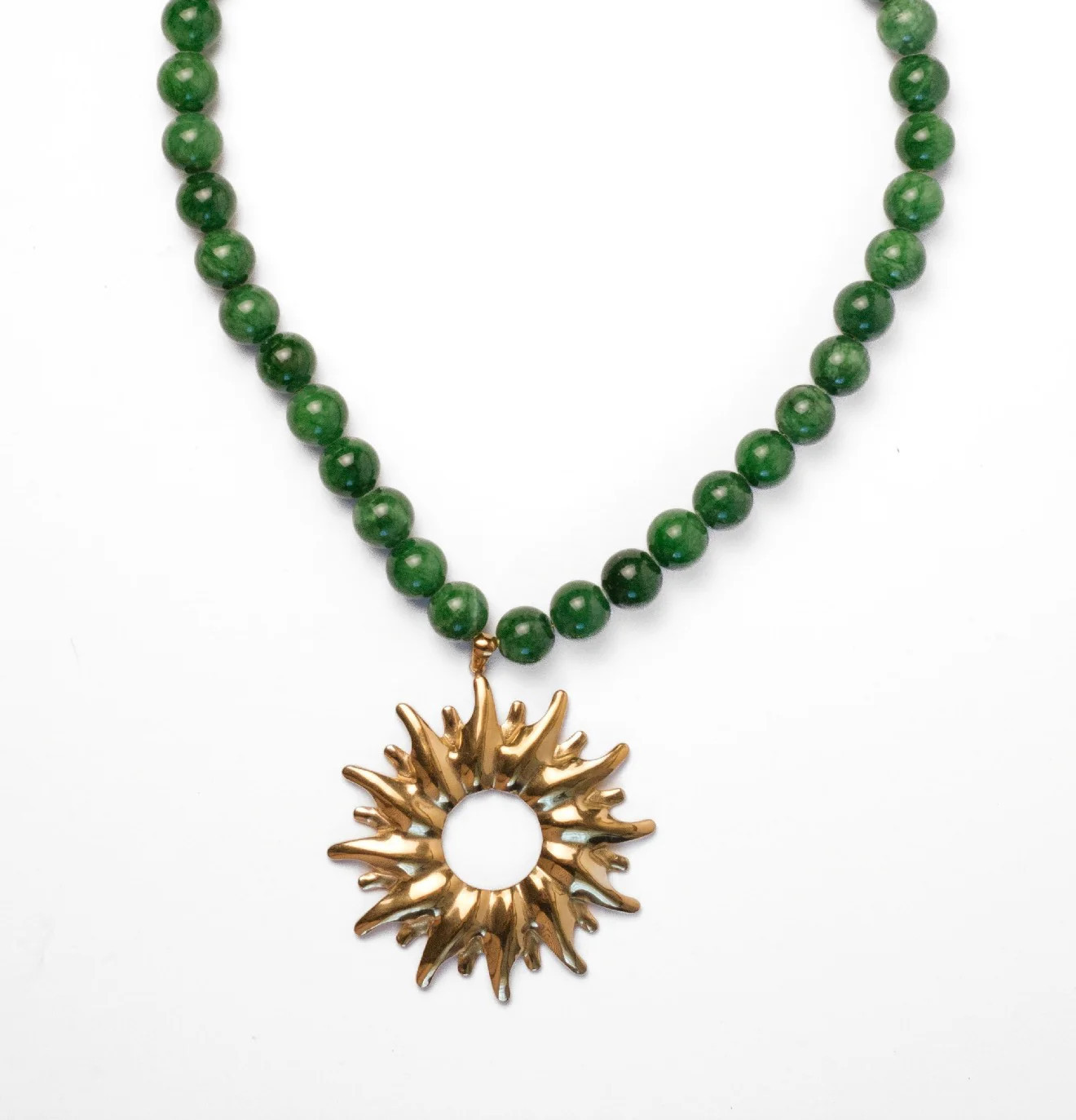 Chasing Sunshine Natural Stone Necklace | KC Chic Designs